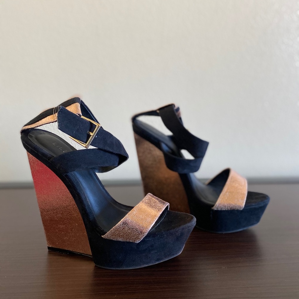 High heel wedges